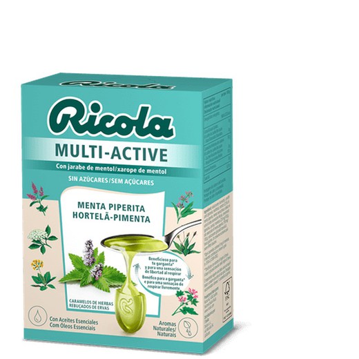 Ricola Caramelos Multi-Active Menta Piperita