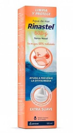 Rinastel Baby Spray Nasal Agua de Mar 125ml