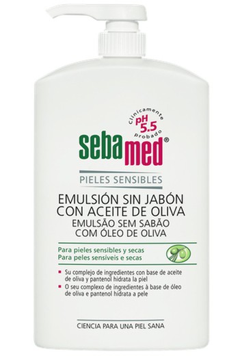 Sebamed Emulsión Sin Jabón con Aceite de Oliva 1l