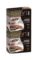 Siken Diet Duplo Sandwich Crujiente de Chocolate 2x5uds