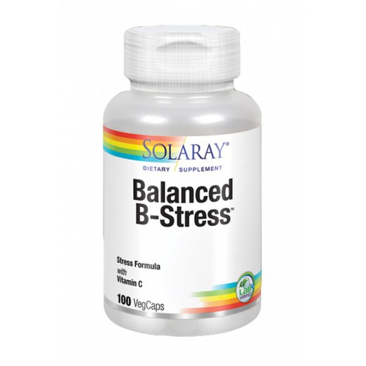 Solaray Balanced B-Stress 100 VegCápsulas