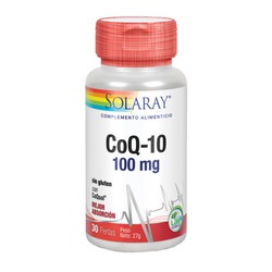 Solaray CoQ10 100mg 30 Perlas