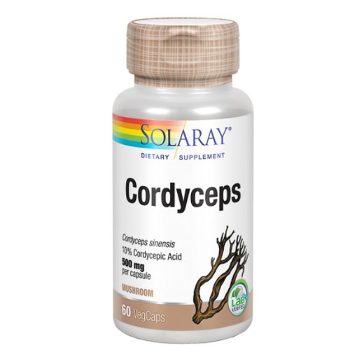Solaray Cordyceps 60 VegCápsulas