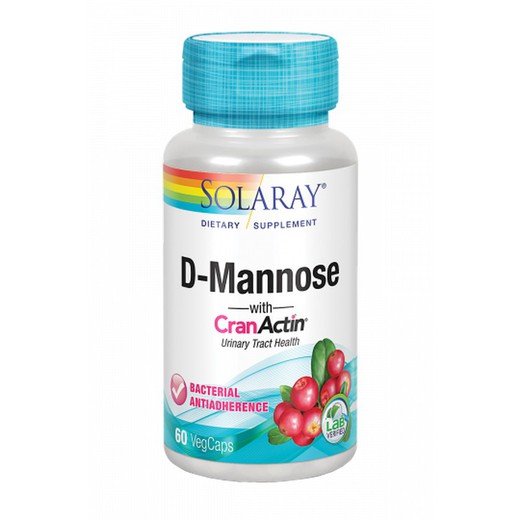 Solaray D-Mannose 60 VegCápsulas