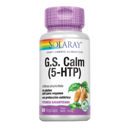 Solaray G.S. Calm (5-HTP) 60 VegCápsulas