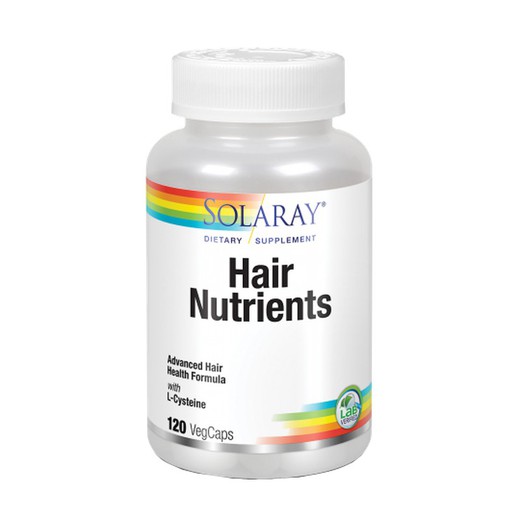 Solaray Hair Nutrients 120 VegCápsulas