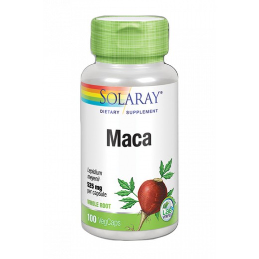 Solaray Maca 525mg 100 VegCápsulas