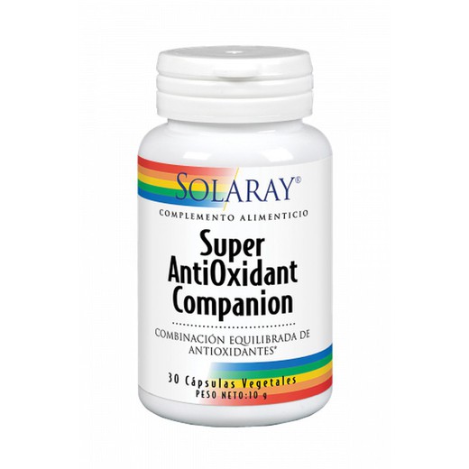 Solaray Super AntiOxidant Companion 30 VegCápsulas