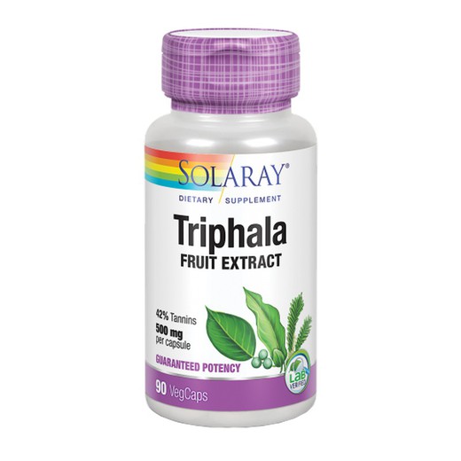 Solaray Triphala 500mg 90 VegCápsulas