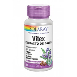 Solaray Vitex (Sauzgatillo) 60 VegCápsulas