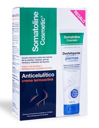 Somatoline Cosmetic Pack Anticelul­tico Crema Termoactiva 250ml + Desfatigante Piernas 100ml