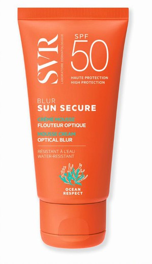 SVR Sun Secure Blur Crema Espuma Borrador Óptico SPF50 50ml