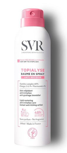 SVR Topialyse Baume en Spray 200ml