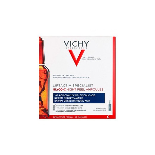 Vichy Liftactiv Glyco C Night Peel 30 Ampollas