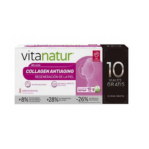 Vitanatur Collagen Antiaging 20+10 Viales