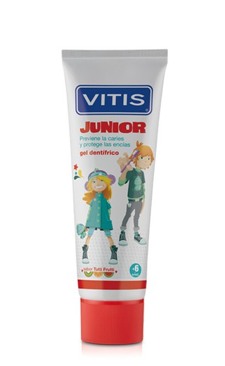 Vitis Junior Gel Dentifrico 1 Envase 75ml