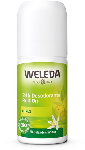 Weleda Desodorante Roll-On Fresh 24h Citrus 50ml