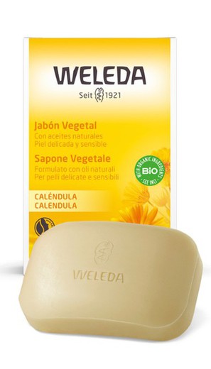 Weleda Jabón Vegetal de Caléndula 100g