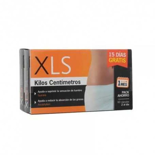 XLS KG CM 2 Envases 30 Capsulas Pack