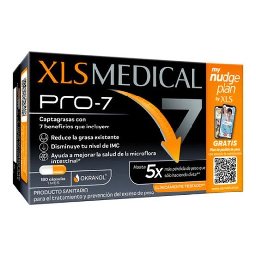 XLS Medical Pro 7 Nudge 180 capsulas