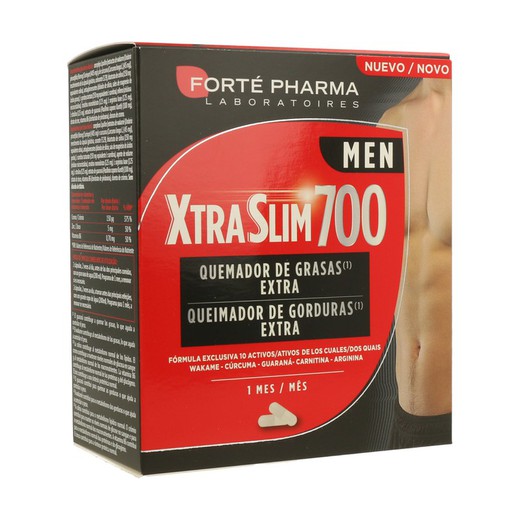 Forté Pharma XtraSlim 700 Men Quemador de Grasas 120 Cápsulas