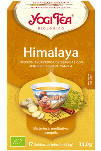 Yogi Tea Infusión Himalaya 17 Bolsitas