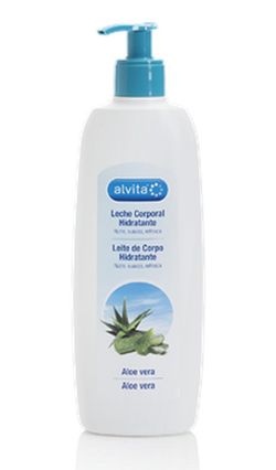 Alvita Leche Corporal hidratante con Aloe Vera 400ml