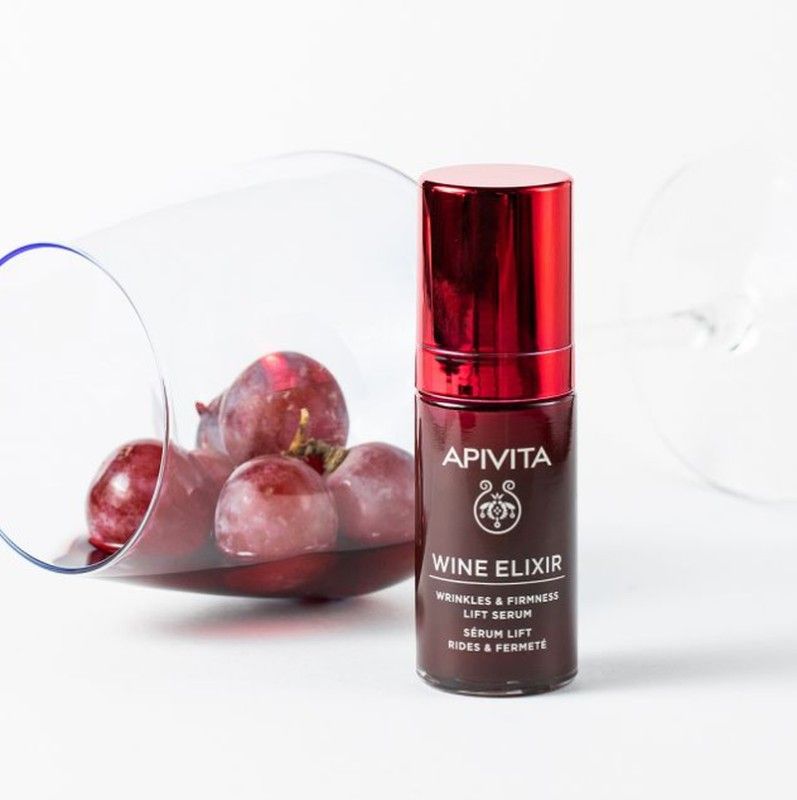Apivita Rutina Wine Elixir Sérum + Crema Textura Ligera — Viñamata Group