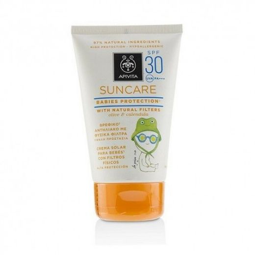 Apivita Suncare Crema Solar para Bebés con Filtros Físicos SPF30+ 100ml