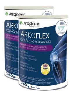 Arkoflex Colágeno Sabor Limón Duplo 2x360g