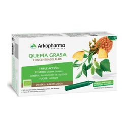Arkofluido Quemagrasa Bio 20 Ampollas