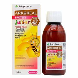Arkoreal Protect Jarabe Jalea Real Bio Júnior Sabor Fresa 140ml