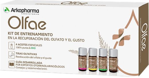 Arkopharma Olfae Kit Recuperación de Olfato y Gusto 4 Aceites 10ml