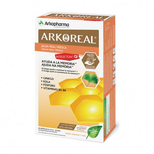 Arkoreal Jalea Real Fresca Intelectum Qi 20 Ampollas