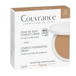 Avène Couvrance Base de Maquillaje Compacta Miel 1.3 SPF30+ 10g