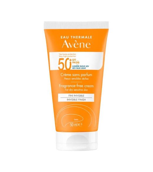 Avene crema sin perfume SPF 50+ 50 ml