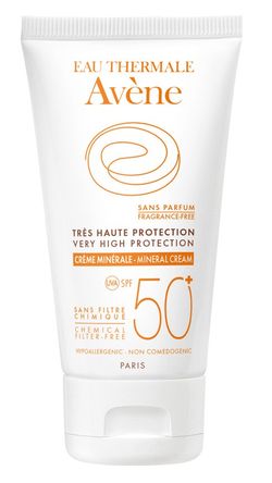 Avène Crema Mineral SPF50+ Muy Alta Protección Pantalla 50ml