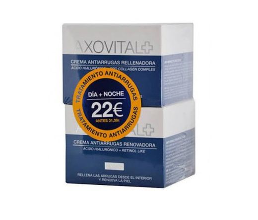 Axovital  crema dia  + crema noche