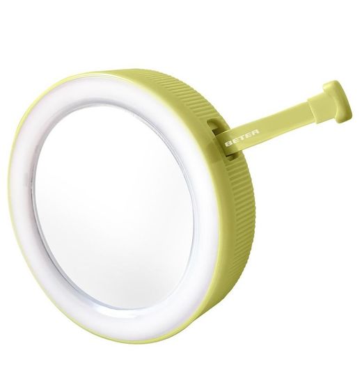 Beter Oooh! Tweezers flash Espejo Doble con Pinza de Depilar y Luz Led