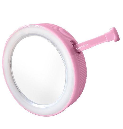 Beter Oooh! Tweezers flash Espejo Doble con Pinza de Depilar y Luz Led