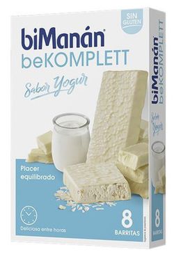 BiManán Bekomplett Yogur 8 Barritas