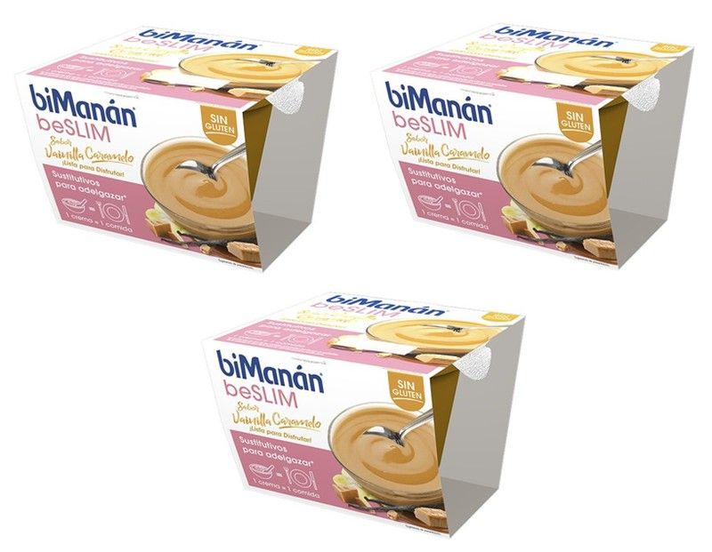 BiManán Beslim Vainilla y Caramelo 3 Copas (2+1)