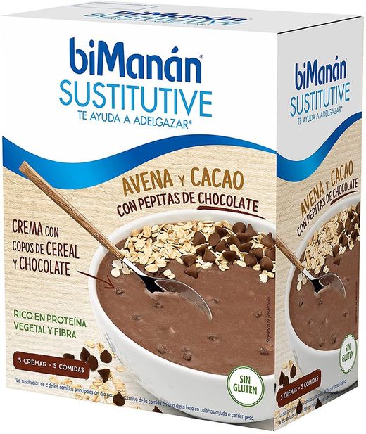 BiManán Sustitutive Avena y Cacao 5 Cremas