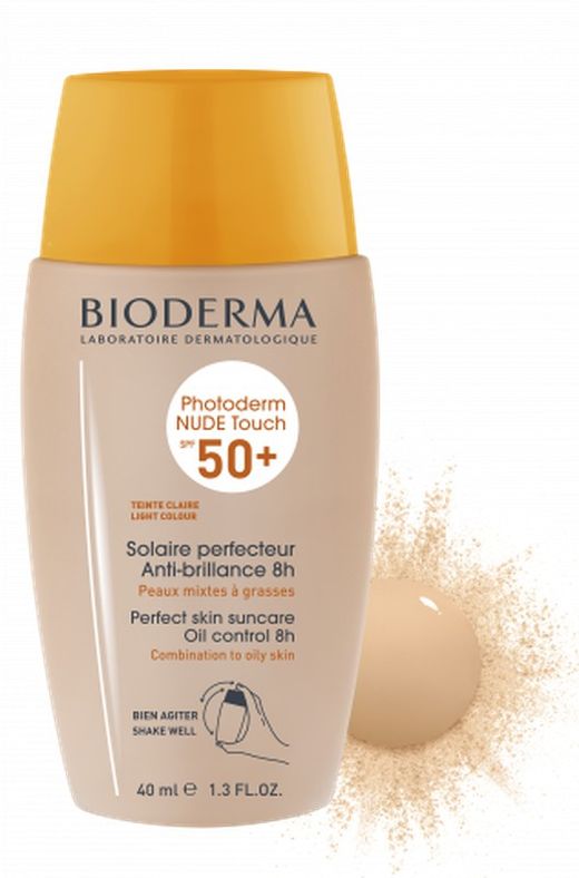 Bioderma Photoderm NUDE Touch SPF50 Color Claro 40ml