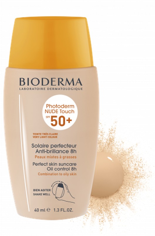 Bioderma Photoderm Nude Touch SPF50+, 40ml - Bwell store