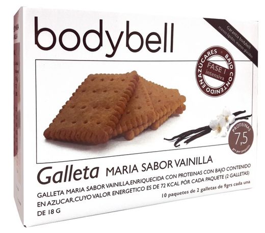 Bodybell Galleta Maria Sabor Vainilla