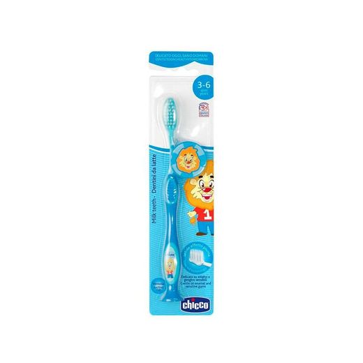 Cepillo Dental Chicco 3-6 Años Azul