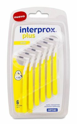 Cepillo Espacio Interproximal plus mini 6 unidades