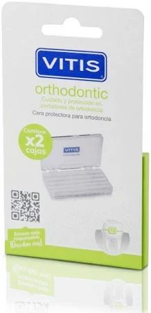 Cera Dent Vitis Ortodonc Caja 1+1