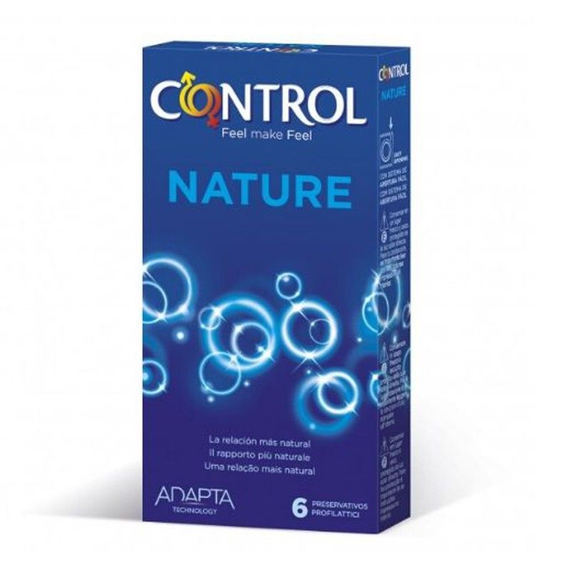 Control Preservativos Adapt Nature 6ud.